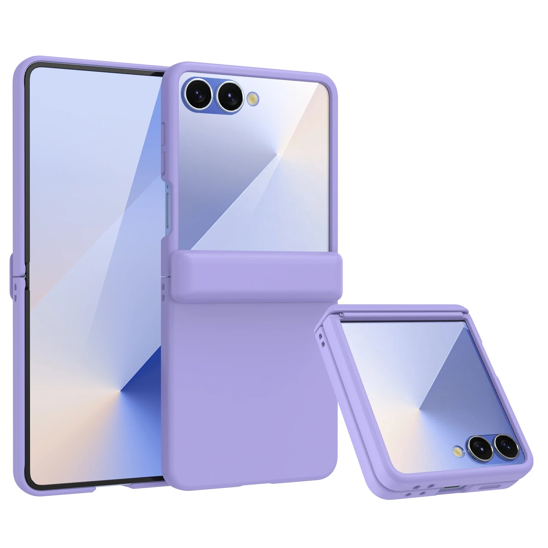 Shockproof TPU Case with Tempered Film for Samsung Galaxy Z Flip 7