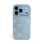 Polka Dot Shockproof TPU Case with Raised Camera Frame for iPhone 18 Series