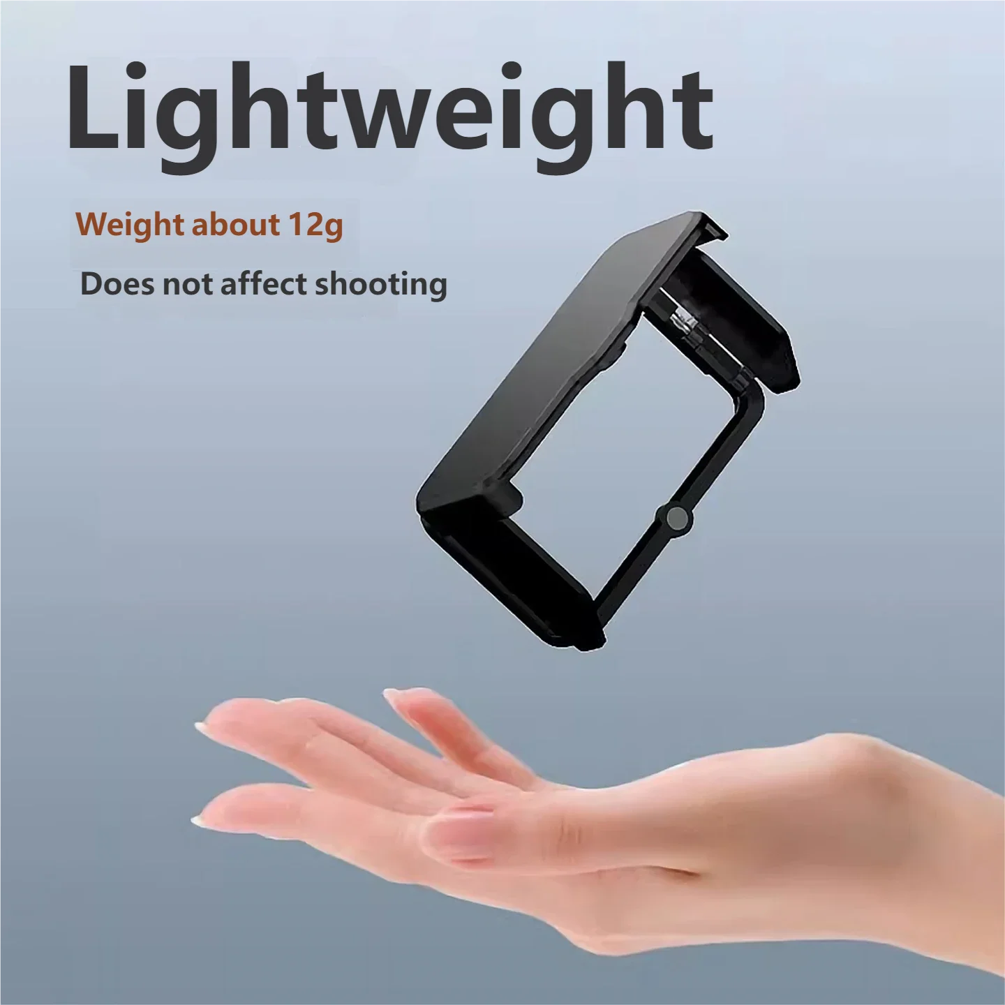 DJI Osmo Pocket 3 Foldable Screen Sun Hood with Anti-Glare Shield