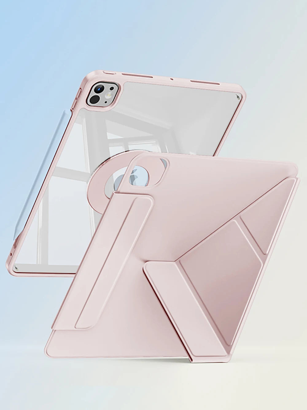 iPad Air M3 (2025) Slim Trifold Stand Case with Strong Magnetic Attachment