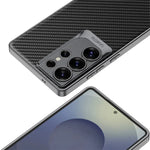 Shockproof Electroplate Leather Phone Case for Samsung Galaxy S25 Ultra