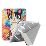 Transparent Auto Wake/Sleep Folio Case with Stylus Slot for iPad Air M3