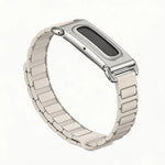 Silicone Magnetic Replacement Strap with Metal Case for Google Fitbit Air