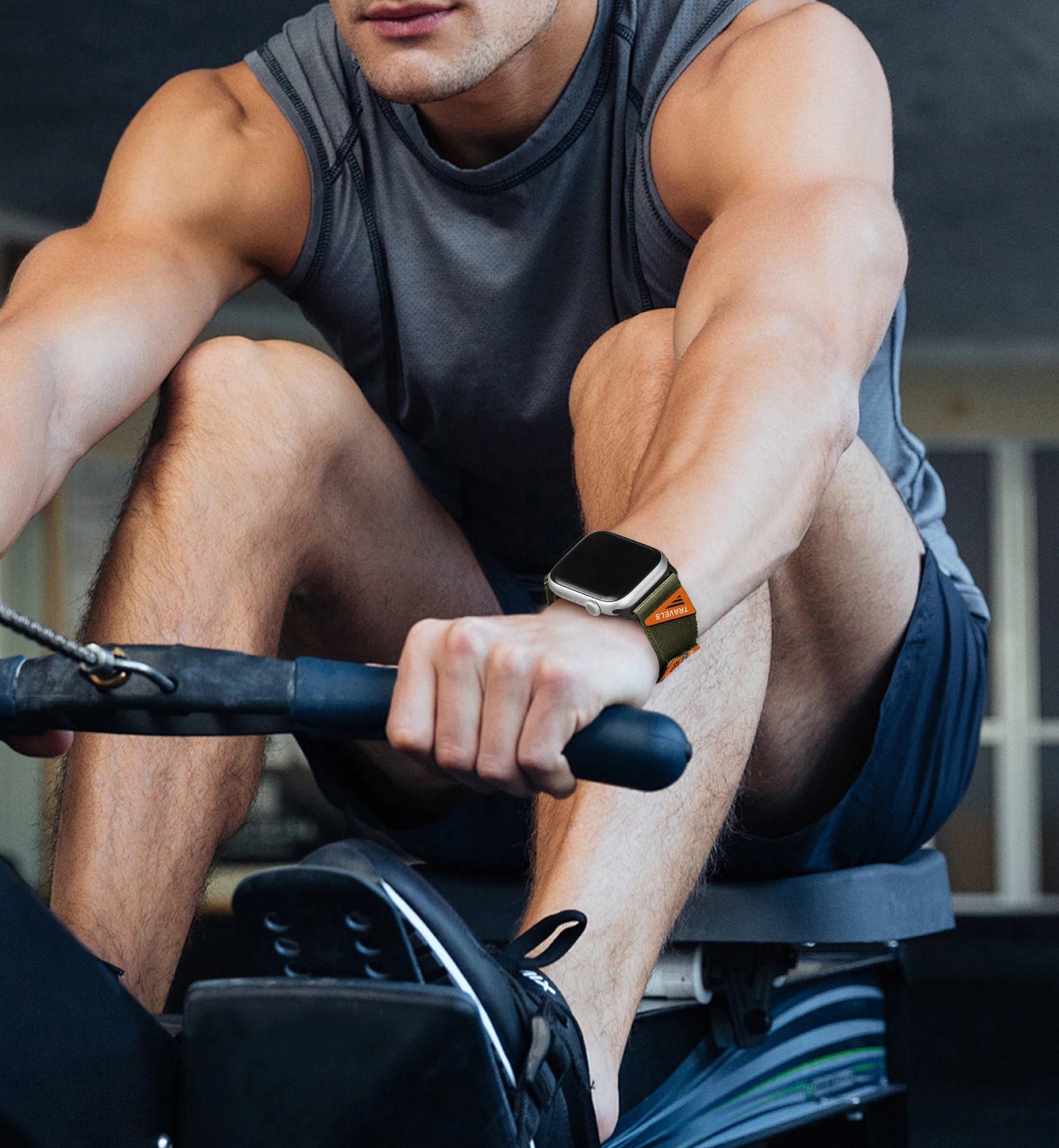 Breathable Nylon Trail Loop Sport Band for Apple Watch