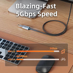 CABLETIME USB 3.0 Braided Extension Cable