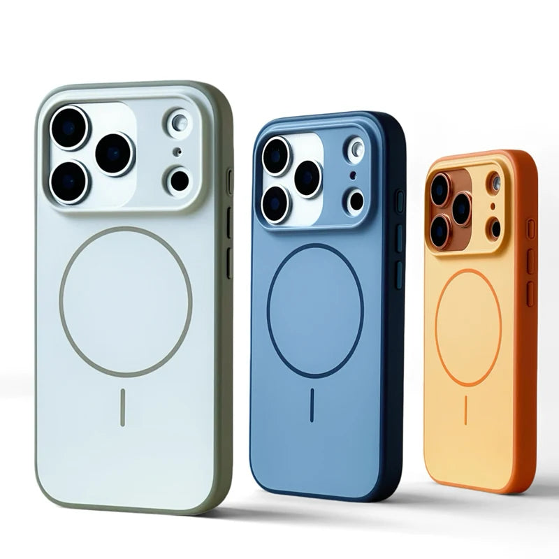 Soft-Edge Frosted MagSafe Case for iPhone 17 Series