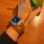 Leather Strap Bracelet for Apple Watch