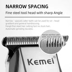 Kemei KM-5027 Rechargeable Hair Clipper with LCD Display