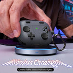 Game Controller Silicone Case with Metal Carabiner Clip for AirPods Pro 3