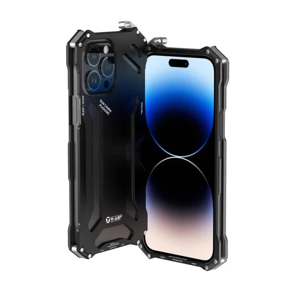 Heavy Duty Aluminum Metal Case for iPhone 15 Series