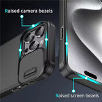 Matte Shockproof Case with Sliding Camera Lens Cover for iPhone 18 Series