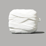Silicone Mummy Case with Hanging Loop for AirPods 4