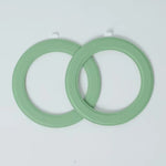 2PCS Universal PU Leather Adhesive Magnetic Plate