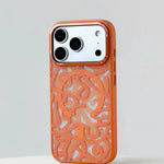 Frosted Graffiti MagSafe Case with Alloy Lens Cover for iPhone 17 Series