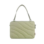 Washed Cotton Laptop Sleeve with Shoulder Strap