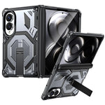 Heavy-Duty Magnetic Case with Kickstand for Samsung Galaxy Z Fold 8