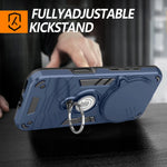 360° Rotating Metal Ring Holder Case with Kickstand for Honor Magic8 Series