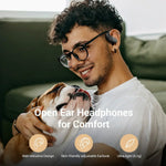 OneOdio SuperEQ 802 Open-Ear Bluetooth Earphones with LED Display