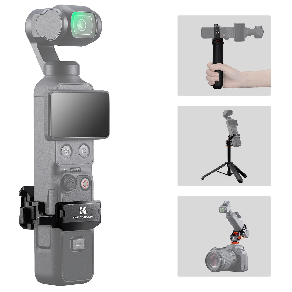 K&F Concept Cold Shoe Mount For DJI Osmo Pocket 4/3