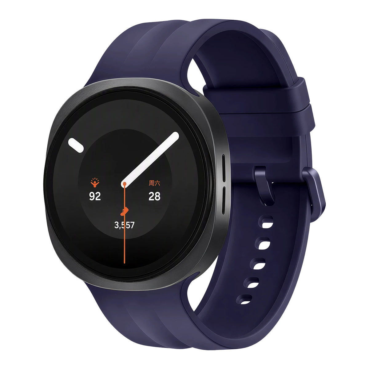 Waterproof Silicone Smartwatch Strap with Perforated Ventilation for Samsung Galaxy Watch 9