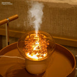 Ultrasonic Aromatherapy Diffuser and Air Humidifier With LED Light