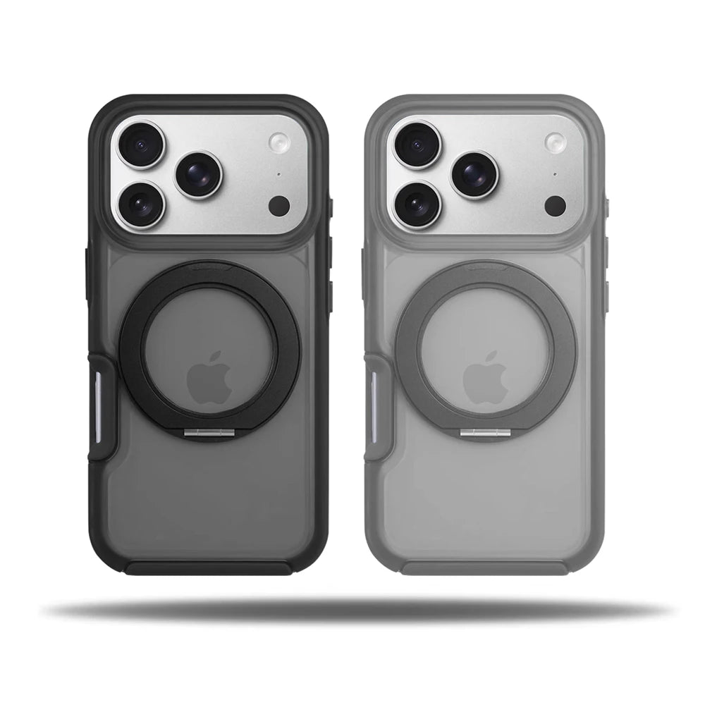 Shockproof MagSafe Case with Ring Holder for iPhone 17 Series