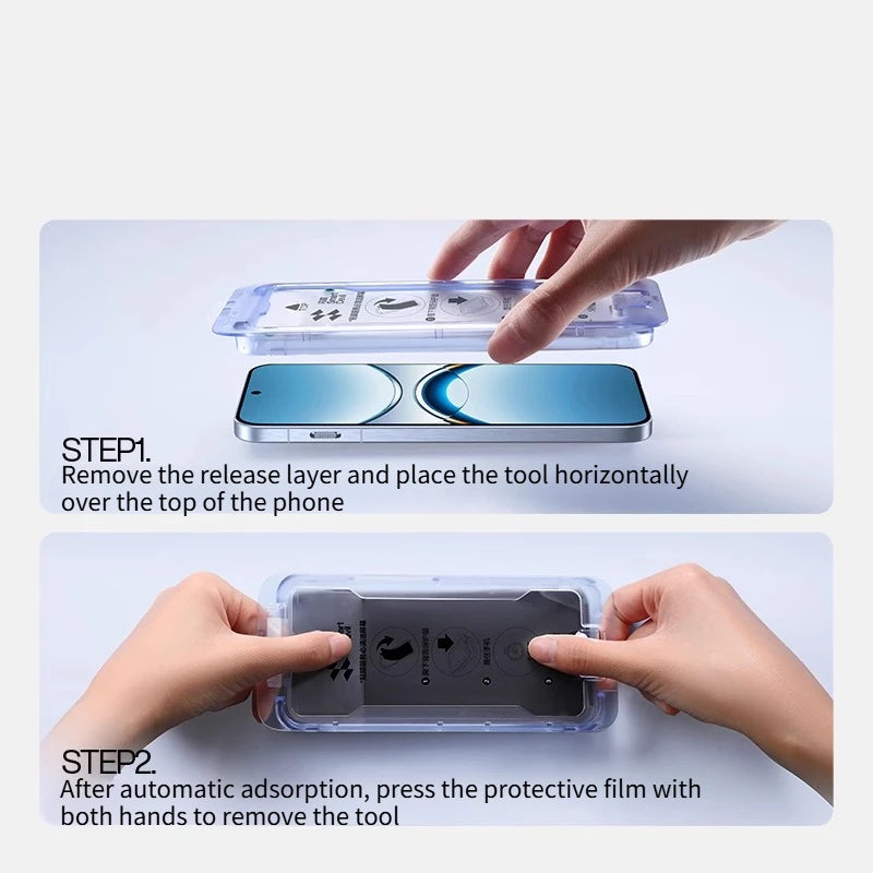 2-Pack One-Click Easy Install Screen Protector for OPPO Find X8