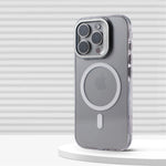iPhone 16 Series Clear Hard PC MagSafe Case with Metal Lens Holder