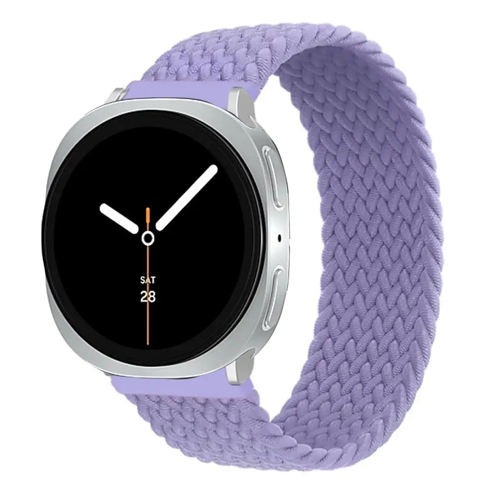 Elastic Braided Solo Loop Band for Samsung Galaxy Watch 8 & Galaxy Watch 8 Classic
