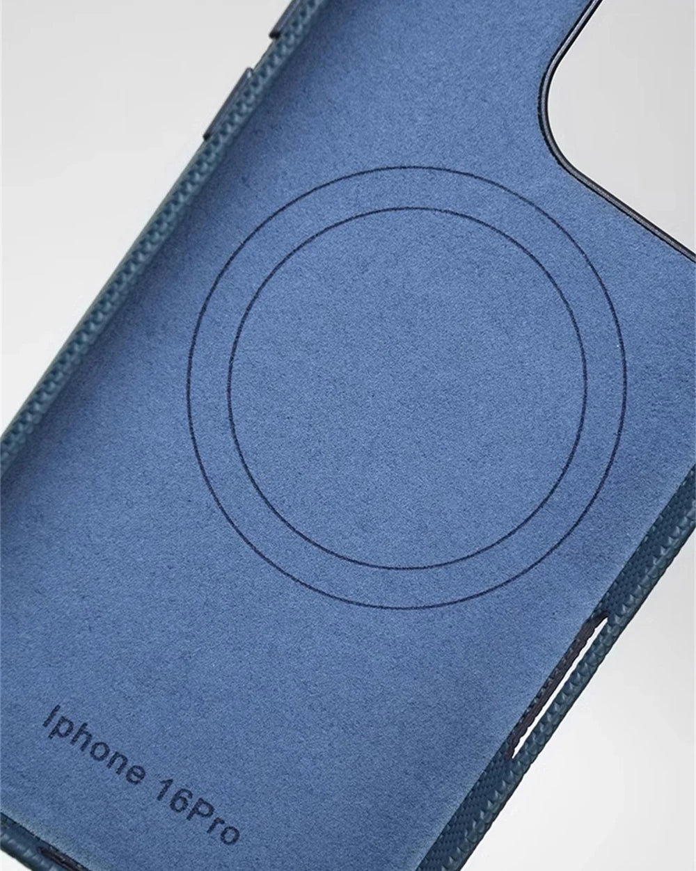 Luxury Dragon Scale Leather MagSafe Case for iPhone 16 Series