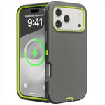 Shockproof Rugged Case with Raised Edge Protection for iPhone 17 Series