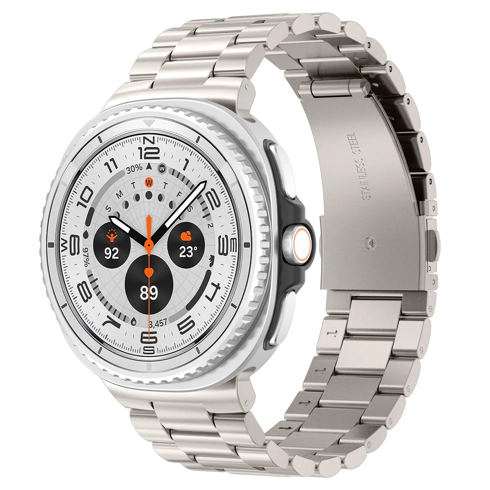Durable Stainless Steel Wristband for Samsung Galaxy Watch 8 & Galaxy Watch 8 Classic