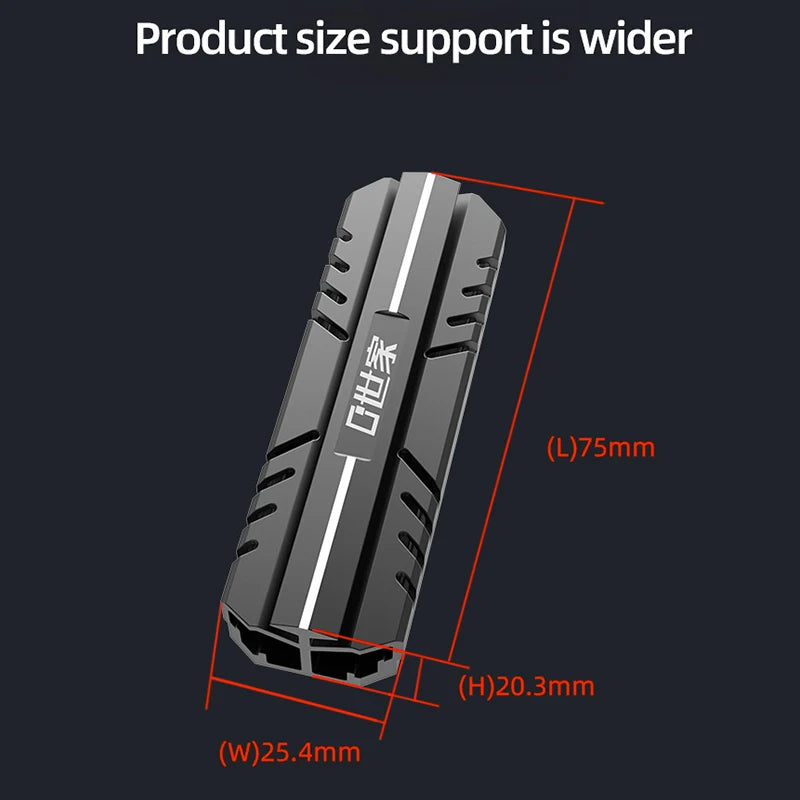 TEUCER Aluminum M.2 NVMe 2280 SSD Heatsink
