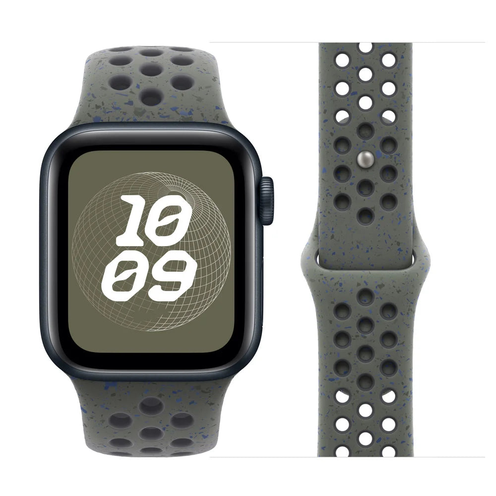 Premium Breathable Silicone Strap for Apple Watch