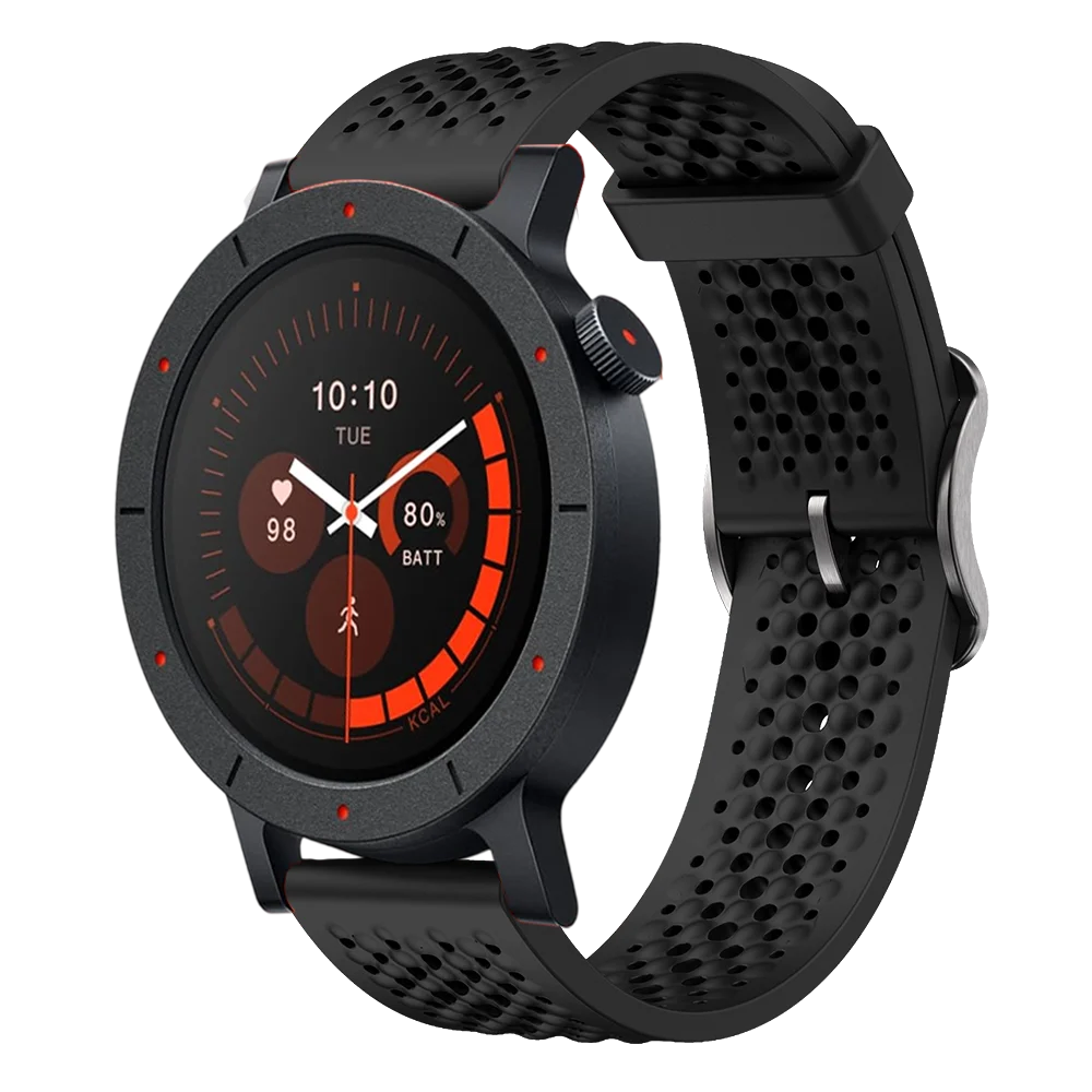 Breathable Silicone Sport Strap for Nothing CMF Watch 3 Pro