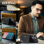 2-in-1 Detachable MagSafe Wallet Case with Card Holder for iPhone 15 Series