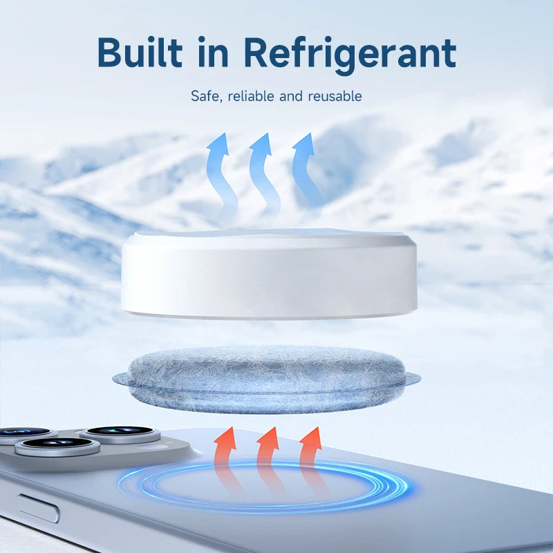 Ultra-Light Magnetic Phone Cooler - Efficient & Portable