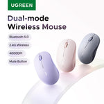 UGREEN Dual Mode Ergonomic Wireless Mouse