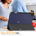 Samsung Galaxy Tab S11 Ultra Case with Magnetic Stand & Pencil Holder