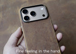 Premium Genuine Leather MagSafe Case for iPhone 17 Series