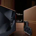 Solid Color Retro Leather Magnetic Case for Samsung Galaxy S25 Series