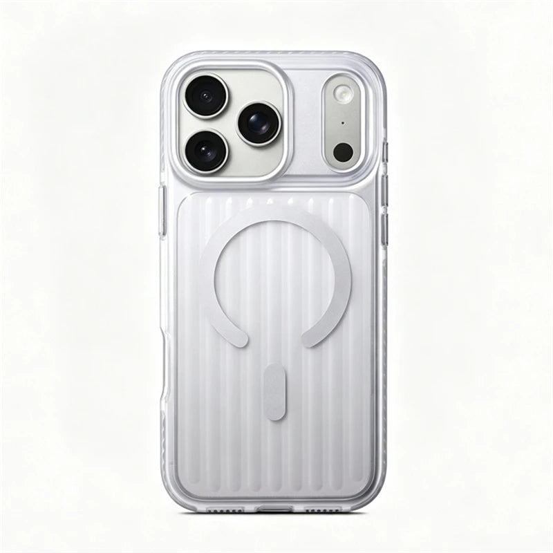 Frosted Matte MagSafe Case with Raised Camera Ring Protection for iPhone 18 Series