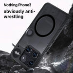 Semi-Transparent Magnetic Hard Case for Nothing Phone 3