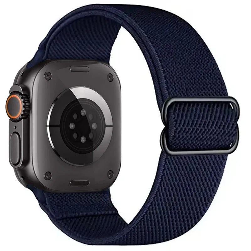 Soft Elastic Nylon Loop Strap for Apple Watch