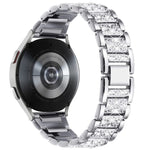 Sparkling Diamond Accent Metal Band for Samsung Galaxy Watch 7