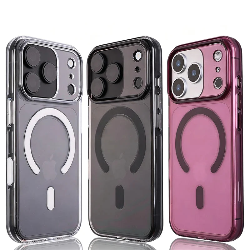 Clear MagSafe Case with Raised Camera Protection for iPhone 17 Series