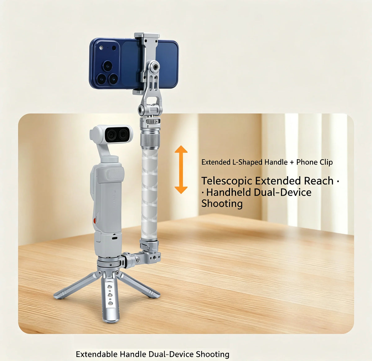 Dual-Device Tripod Mount