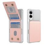 Samsung Galaxy S25 Edge Leather Wallet Case with Card Holder