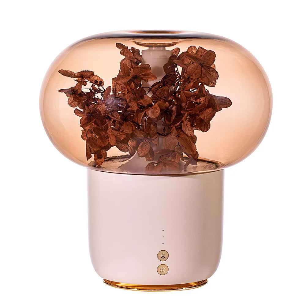 Ultrasonic Aromatherapy Diffuser and Air Humidifier With LED Light