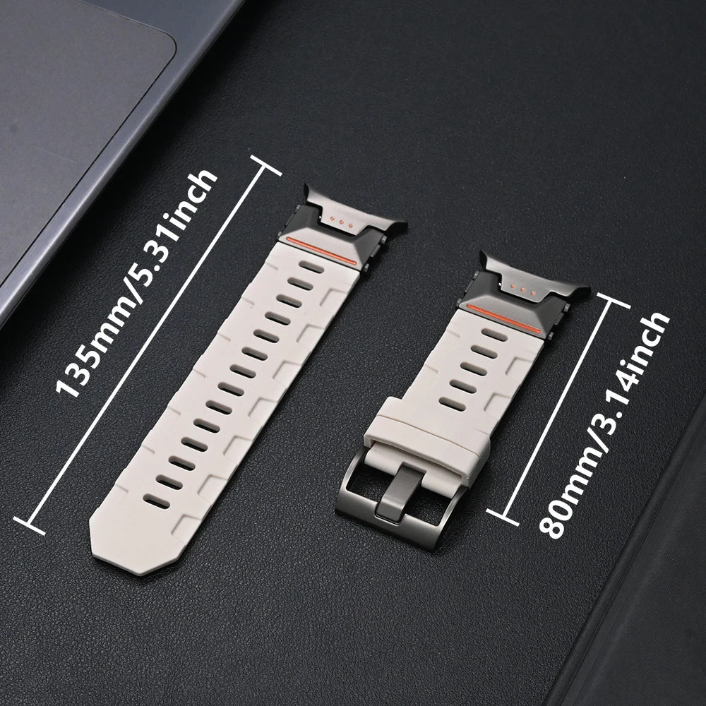 Silicone Sports Band for Samsung Galaxy Watch Ultra and Samsung Galaxy Watch Ultra (2025)